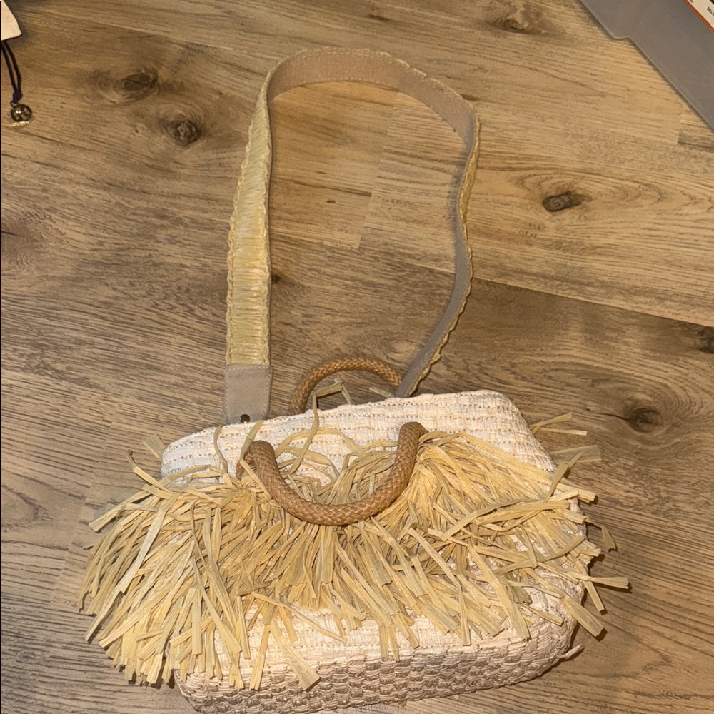 ViaMailBag rattan crossbody purse